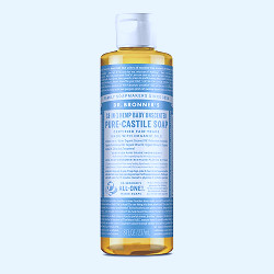 Amazon.com : Dr. Bronner's Pure-Castile Liquid Soap – Baby Unscented - 8  Ounce : Camping Soaps And Shampoos : Beauty & Personal Care